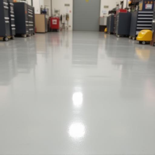 After: Dandenong polished concrete floor