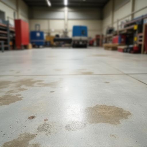 Before: Dandenong workshop floor